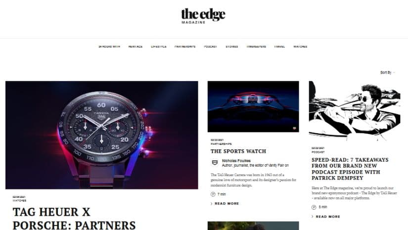 Журнал TAG Heuer