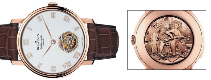 Часы Blancpain Erotic Les Brassus Minute Repeater Carrousel