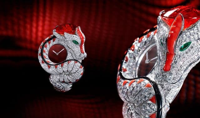 Cartier Dragon Mysterieux калибр 9981