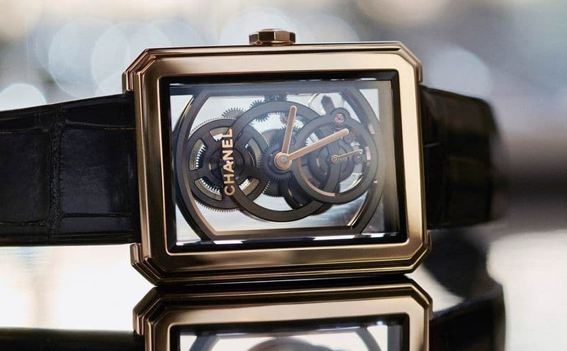 Часы Chanel Boy.Friend Skeleton Caliber 3