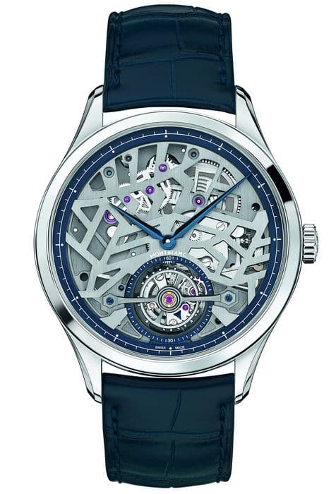 Часы Montblanc Heritage Chronometrie Exo Tourbillon Slim Openworked
