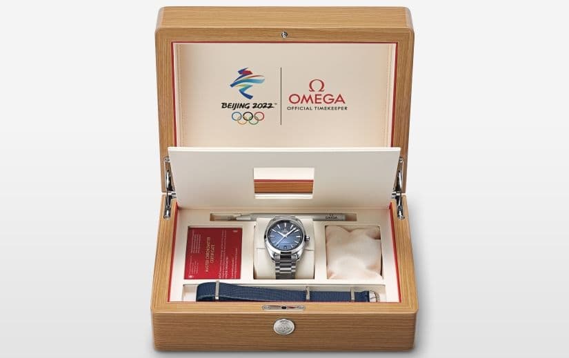Часы Omega Seamaster Aqua Terra Beijing 2022