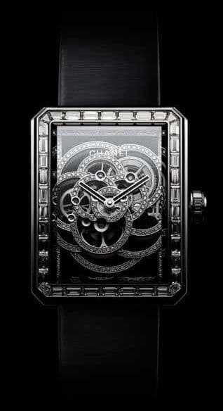 Часы Chanel Premiere Camelia Skeleton