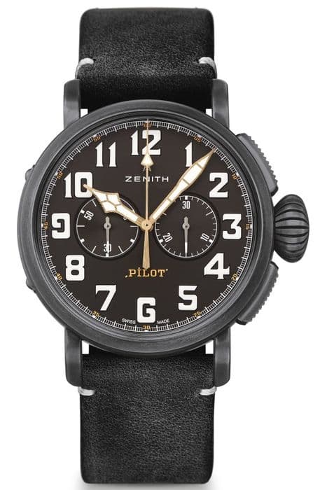 Часы Zenith PILOT Type 20 Chronograph Ton Up Black