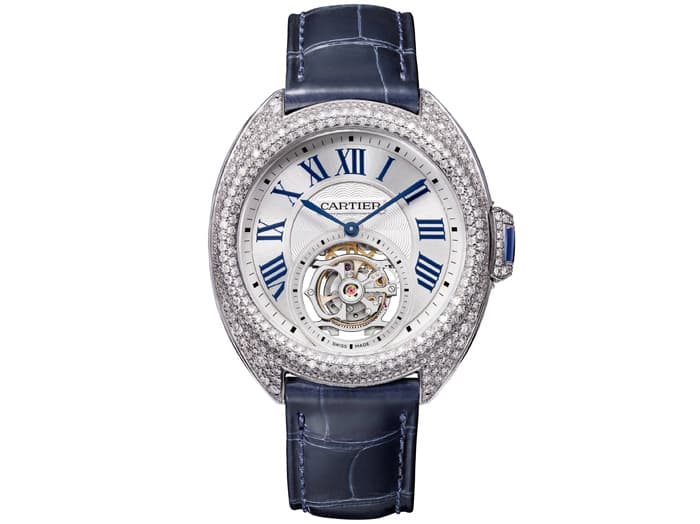 Cartier Cle de Cartier Flying Tourbillon с калибром 9452 MC в корпусе 35 мм