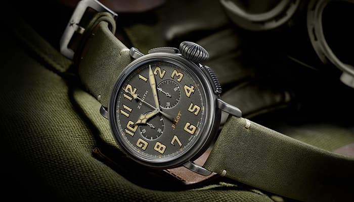 Часы Zenith Heritage Pilot Cafe Racer