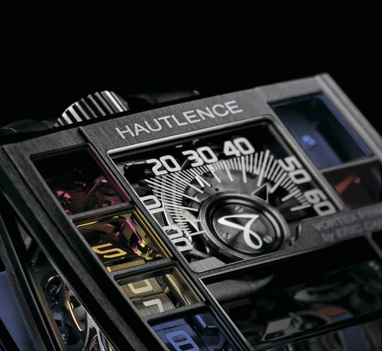 Hautlence Vortex с ретроградной индикацией