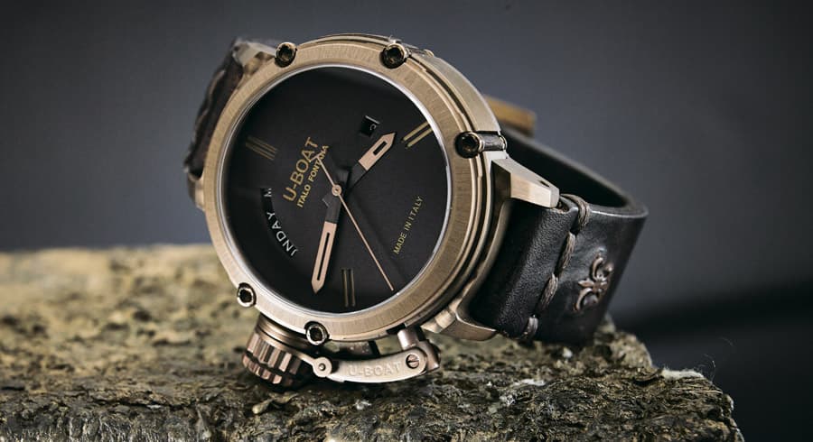 U-Boat Chimera 46 Day Date Bronze 