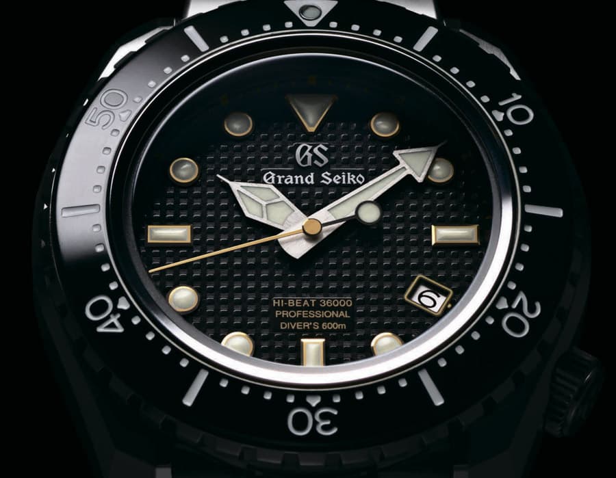 Hi-Beat 36000 Professional 600m Diver’s SBGH255 c высокочастотным калибром 9S85 в титановом корпусе 46,9 мм