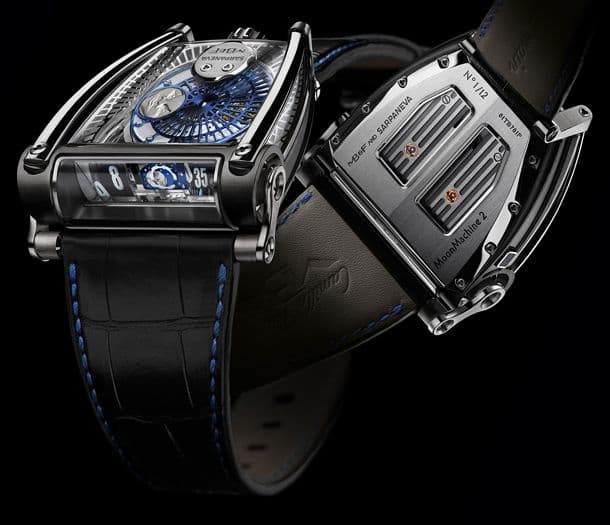 Часы MB&F и Степана Сарпаневы