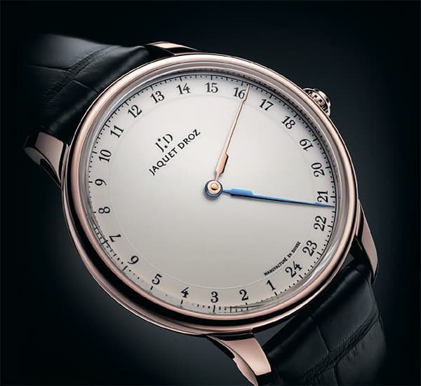 Однострелочные часы Jaquet Droz