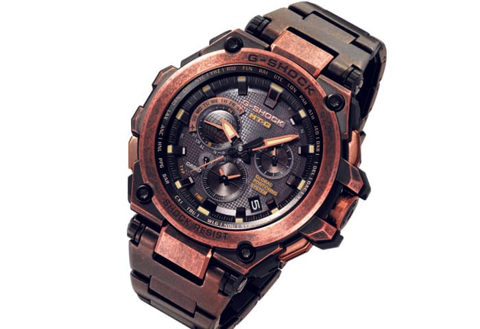 G-Shock-MTGG1000AR с эффектом искусственной ржавчины