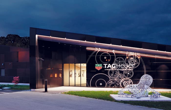 Высокотехнологичная фабрика TAG Heuer в Шевене