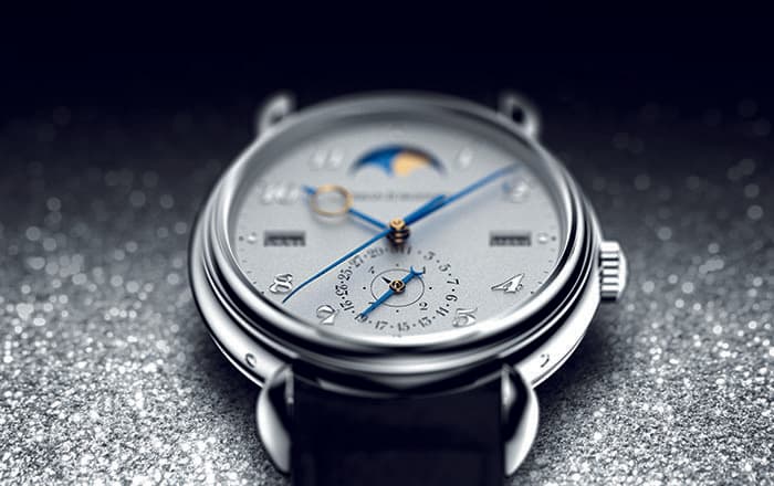 Urban Jurgensen Reference 3 Perpetual Calendar Moonphase Power Reserve в платиновом корпусе