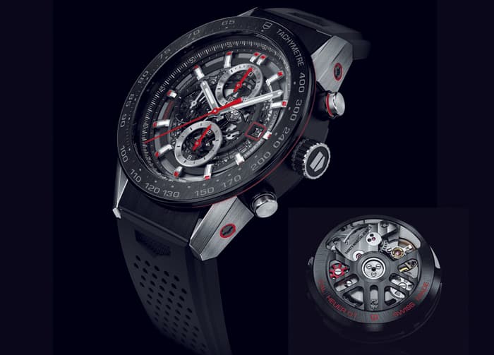 Калибр Heuer 01 в TAG Heuer Carrera Heuer 01