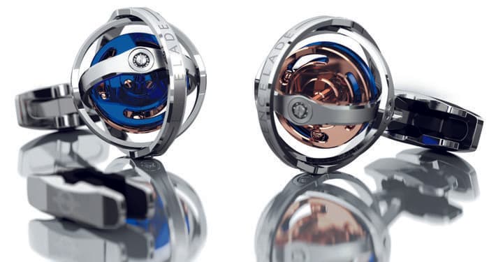 Запонки Encelade 1789 Gyroscope
