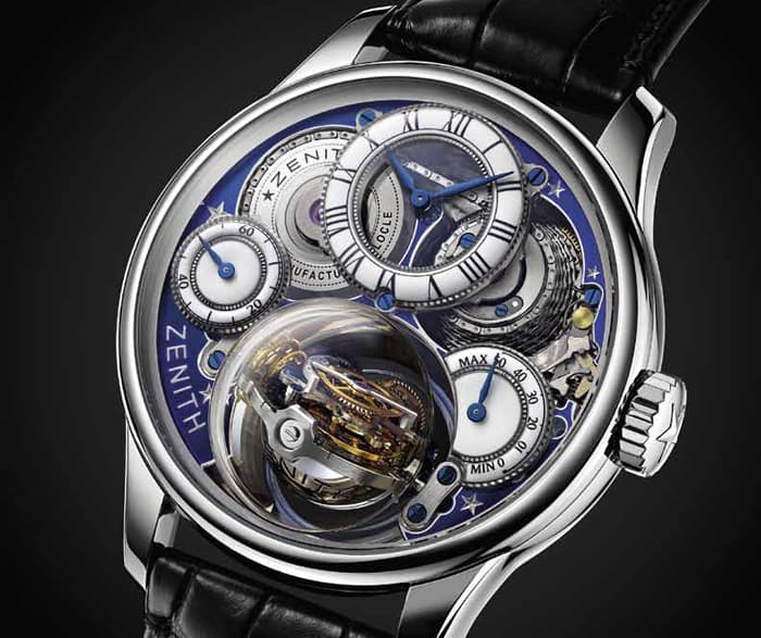 Часы Zenith Academy Christophe Colombe Hurricane GFJ