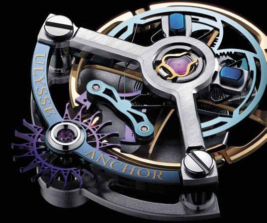 Часы Ulysse Nardin Ulysse Anchor Tourbillon Blue