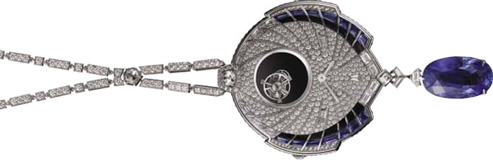 Cartier Tourbillon Mysterieux Azure с калибром 9463 МС