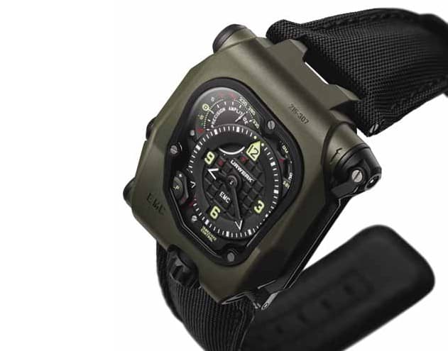Urwerk EMC Time Hunter с электромеханическим управлением
