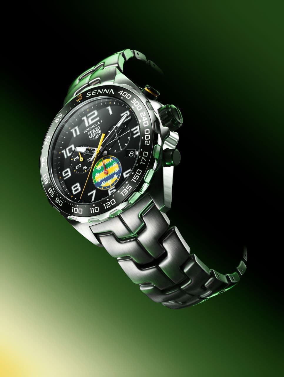 Часы TAG Heuer Formula 1 Chronograph x Senna 43mm