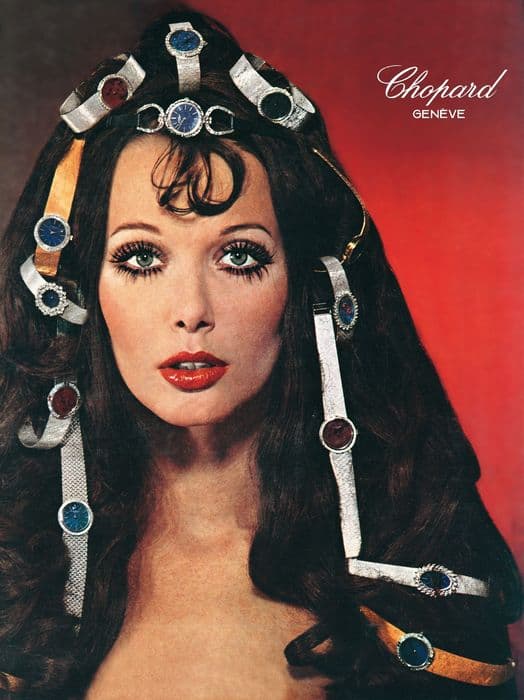 Реклама часов Chopard 1960 гг.