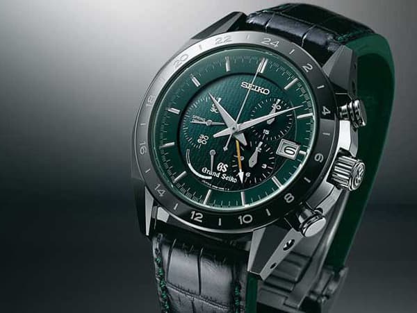 Seiko Grand Seiko Black Ceramic Chronograph в керамическом корпусе