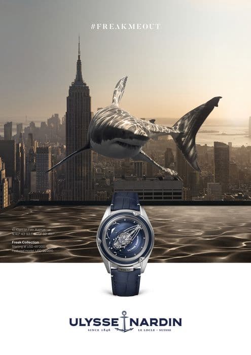 Реклама Ulysse Nardin