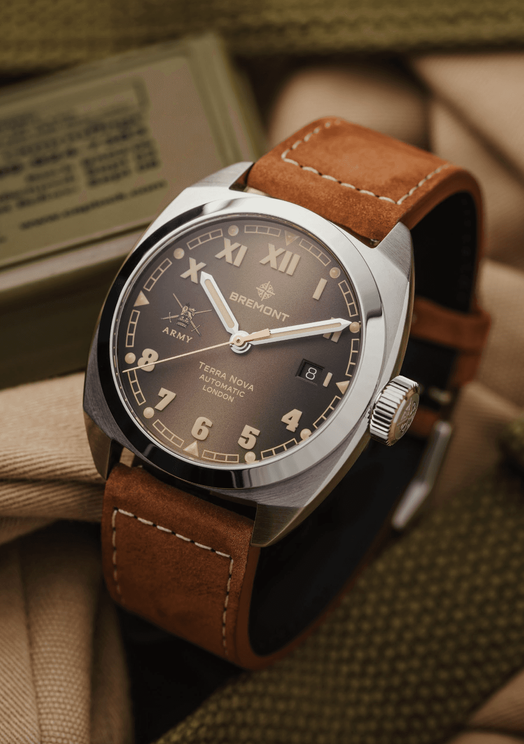Часы Bremont HMAF Terra Nova 40,5 Date 