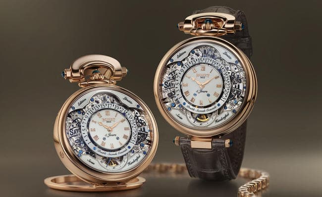Bovet Amadeo Fleurier Virtuoso VII вечный календарь