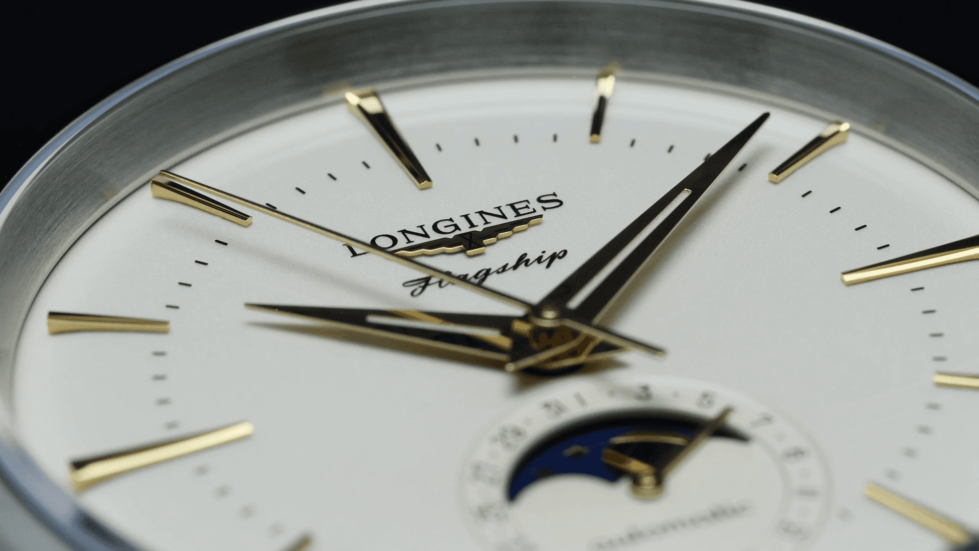 Часы Longines Flagship Heritage Moonphase