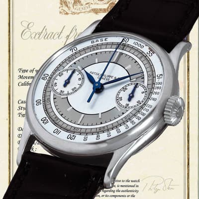 Patek Philippe Platinum Monopoussoir