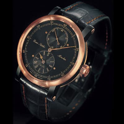 Часы Erwin Sattler Regulateur NeroSecunda Rose Gold