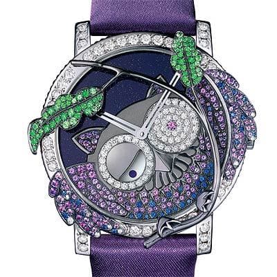 Boucheron Montre Ronde Seconde Folle Chouette