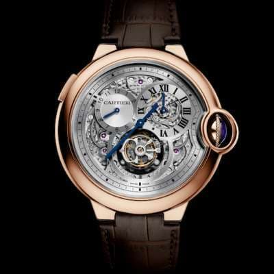 Cartier Ballon Bleu Tourbillon Double Jumping Second Time Zone