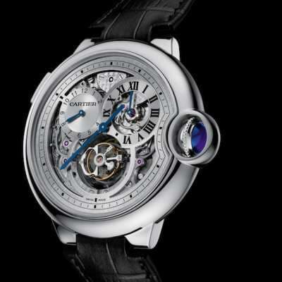 Cartier Ballon Bleu Tourbillon Double Jumping Second Time Zone