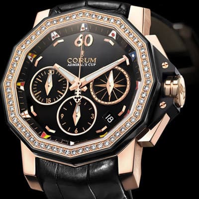 Corum Admiral’s Cup Chronograph 40 Diamonds 