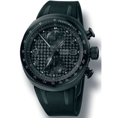 Часы Oris TT3 Chonograph Black 