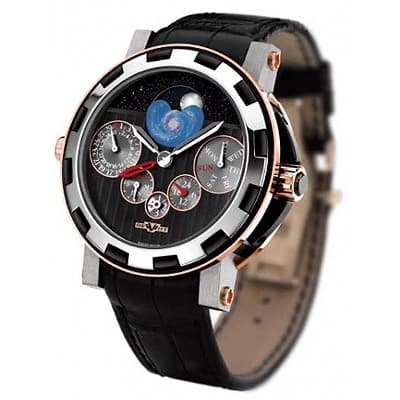 De Witt Academia Quantieme Perpetuel Nebula GMT 