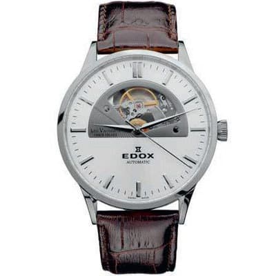 Часы Edox Les Vauberts Open Heart Automatic