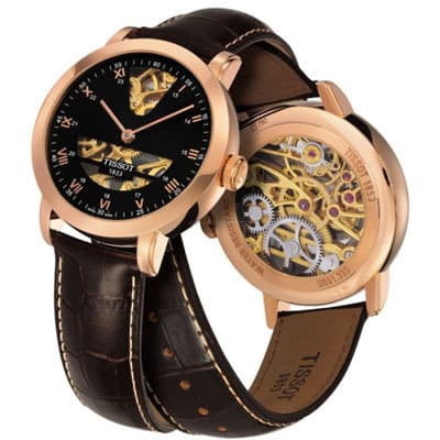Часы Tissot Sculpture Line Skeleton