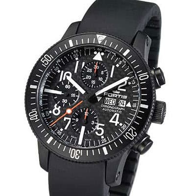 Fortis B-42 Official Cosmonauts Titanium Carbon Chronograph