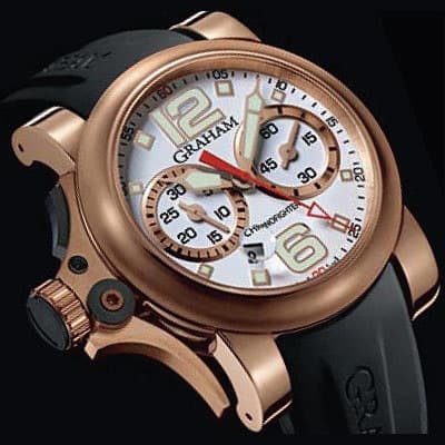 Graham Chronofighter Trigger Red Gold 