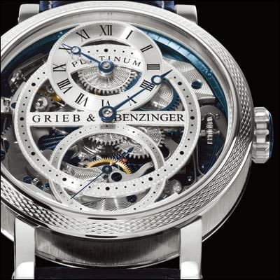 Часы Grieb & Benzinger Minute Repeater Blue Symphony 