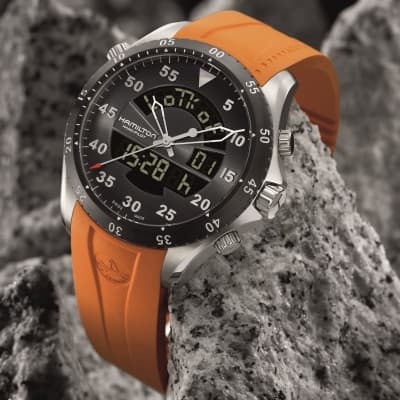 Khaki Flight Timer