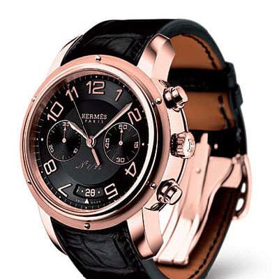 Hermes Clipper Chrono Mecanique 