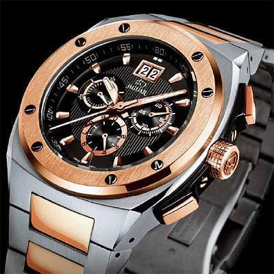 Jaguar 3-Dial Chronograph