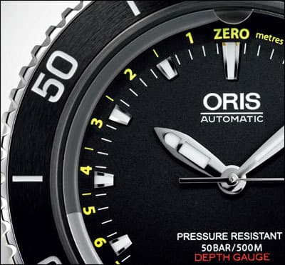 Часы Oris Aquis Depth Gauge