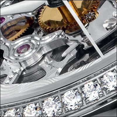 Часы Oris Artelier Skeleton Diamonds