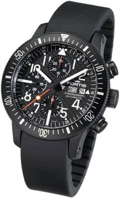 Часы Fortis B-42 Black Chronograph